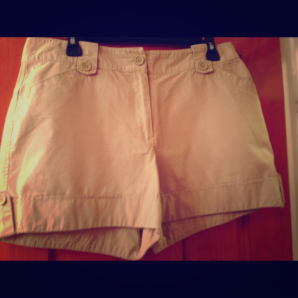 New York & company cotton shorts